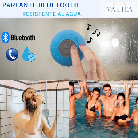 AQUABEAT Parlante Bluetooth Resistente al Agua