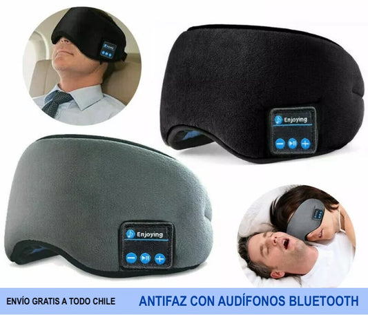 Antifaz Con Audifonos Para Dormir